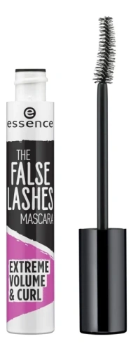 ESSENCE тушь д/ресниц объемная с эффектом подкручивания the false lashes mascara extreme volume&cur